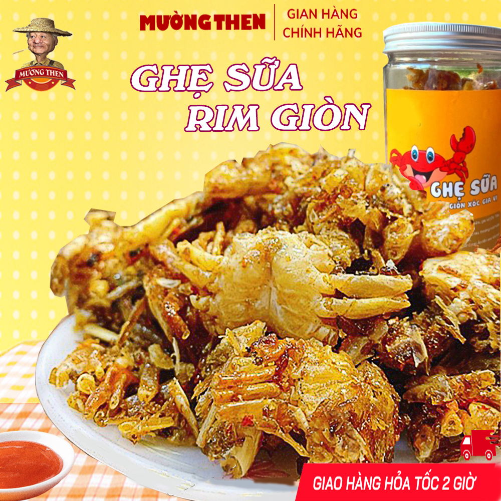 Ghẹ Sữa Rim Xóc Gia Vị Mường Then 250G, Ghẹ Rim Me Chua Ngọt Ngon Khó ...