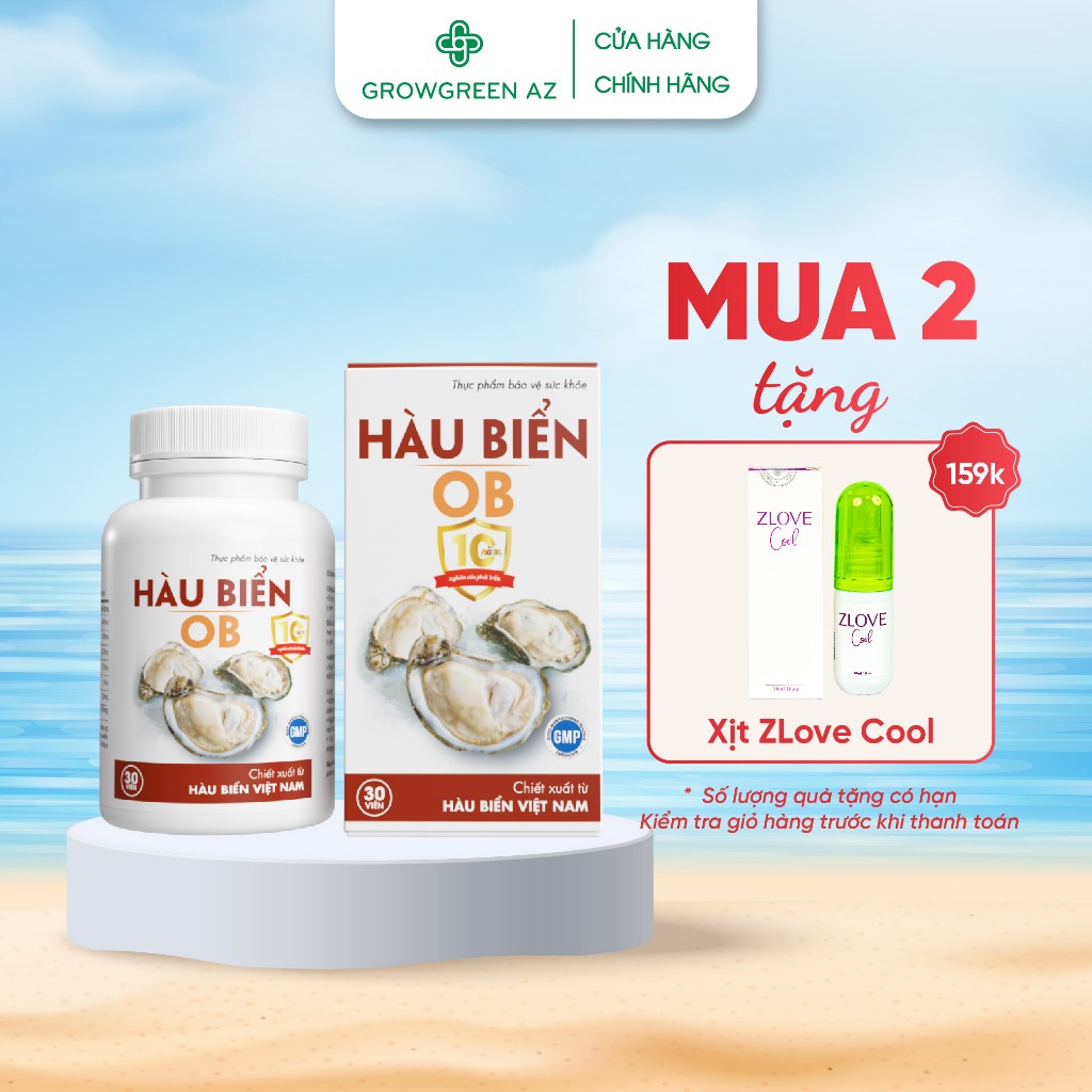 Ảnh Viên Uống Bổ Thận Hàu Biển Tăng Sinh Lý Nam Hỗ Trợ Sức Khỏe Nam Giới Oyster (Hộp 30v) 1