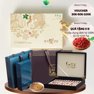 Hộp Quà Tặng Sức Khỏe Đông Trùng Hạ Thảo Nguyên Chính Hãng - Tăng Cường Sức Khỏe & Chống Ung Thư