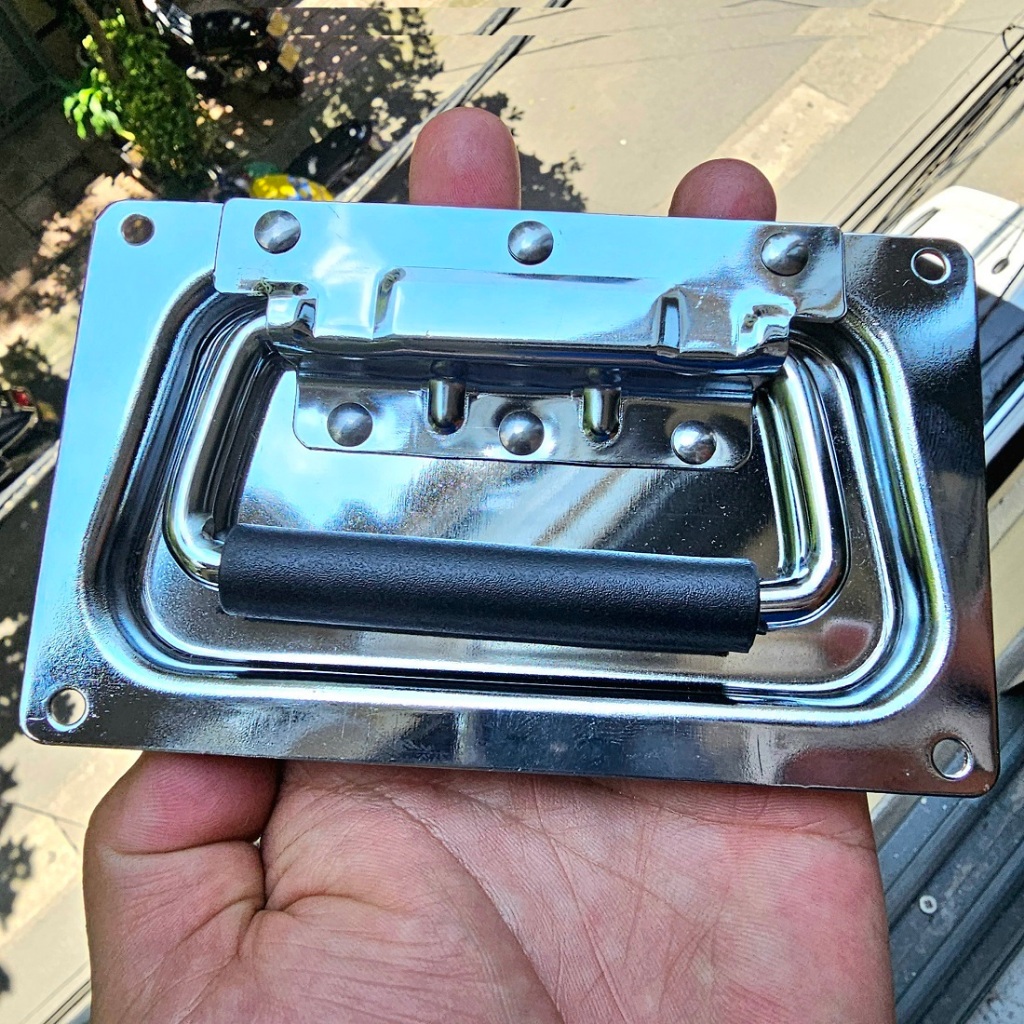 Tay xách âm: 80x 130MM cho tủ máy thiết bị âm thanh, nội thất, thùng pin. ( Loại âm thùng) | BigBuy360 - bigbuy360.vn