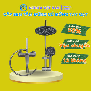 Bộ Sen Cây Tắm Đứng Nóng Lạnh Tay Gạt Truyền Thóng 3 Chế Độ Cao Cấp
