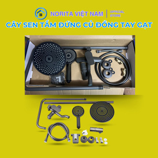 Bộ Sen Cây Tắm Đứng Nóng Lạnh Tay Gạt Truyền Thóng 3 Chế Độ Cao Cấp