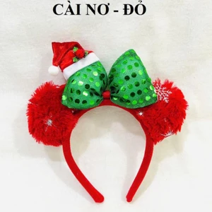 Cài nơ noel cho bé