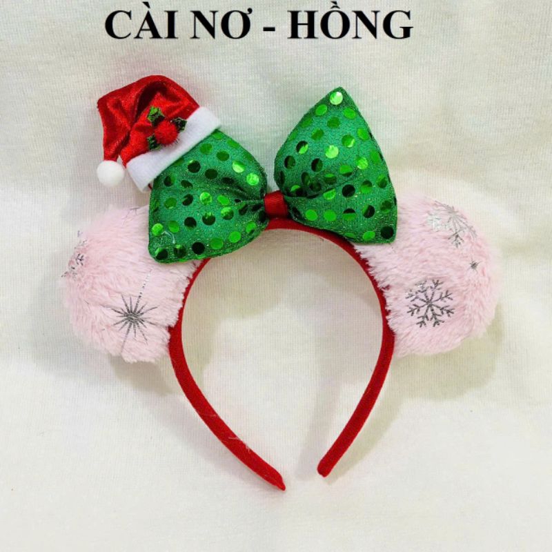 Cài nơ noel cho bé