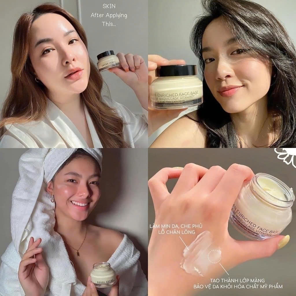 Kem Lót Dưỡng Ẩm Bobbi Brown Vitamin Enriched Face Base Cấp Ẩm Sâu Phù Hợp Mọi Loại Da 15ml 50ml Mini Size | BigBuy360 - bigbuy360.vn