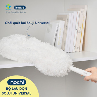 Souji Universal Inochi - Bộ Lau Nhà Đa Năng 4 trong 1: Lau Nhà, Chà Sàn, Gạt Kính, Quét Bụi 🧽✨