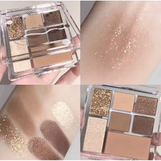 Bảng Phấn Mắt Lấp Lánh 7 Màu Sắc Dễ Thương Dành Cho Bạn Nữ