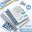 Vỏ Bìa Sổ Còng A5 B5 PVC Dẻo Trong Suốt Màu Pastel, Lõi Giấy Refill Sổ Còng (Bán Rời)
