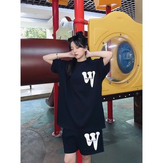 Quần Short Dây Rút Dáng Rộng Phong Cách RETRO , Quần Đùi LoveStudio In Họa Tiết Chữ W Đường Phố Cho Nam Và Nữ