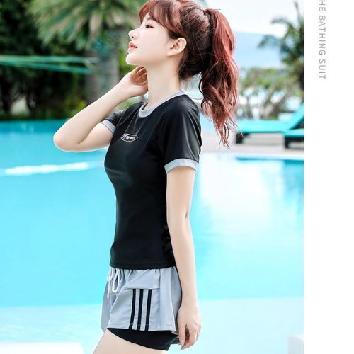 DB020 Bộ bơi,đồ bơi nữ 2 mảnh quần đùi 2 lớp dáng thể thao năng động, bộ bơi đi biển HAN.T Shop