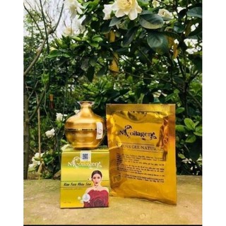 Kem Face Nhân Sâm N'collagen 25g Kèm Tẩy Tế Bào, Giúp da trắng sáng, giảm nám, tàn nhan