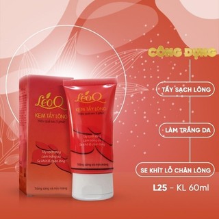 Kem tẩy lông LEOQ 60ML