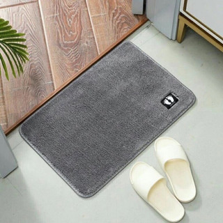 Thảm lau chân lông cừu len mềm thảm chùi chân thấm hút nước, Thảm chùi chân siêu thấm hút 40x60cm