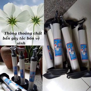 Bơm thụt thông tắc bồn cầu, dễ sử dụng, dụng cụ bơm thụt thông tắc bồn cầu nhà vệ sinh