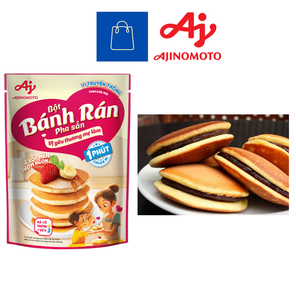 Combo 2 Gói Bột bánh rán Ajinomoto pha sẵn - Bột bánh rán Doremon 200g ...
