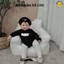 Set suit Pra da tặng mũ, quần tất trắng HÀNG CAO CẤP có in chữ chất đẹp phong cách hàn quốc cho bé gái
