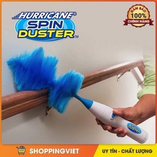 Chổi Lông Quét Bụi Tĩnh Điện Tự Động 360 độ - Chổi Quét Bụi Tích Điện Spin DUSTER Thông Minh Đa Năng Chức Năng