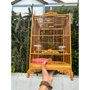 Ráp sẳn: Lồng hút mật/ vành khuyên gỗ kiềng chạm mai