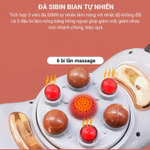 Máy Massage Bụng TQ-109, Máy Giảm Mỡ Bụng, Đai Massage Giảm Mỡ Bụng Tích Hợp Xoay Đá Nóng Kết hợp Làm Nóng Hồng Ngoại — ảnh 6
