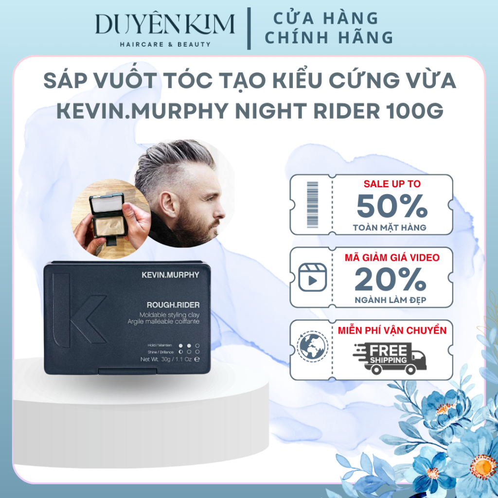 SÁP TẠO KIỂU DẠNG CỨNG VỪA KEVIN.MURPHY NIGHT RIDER 100g 30g chính hãng ...