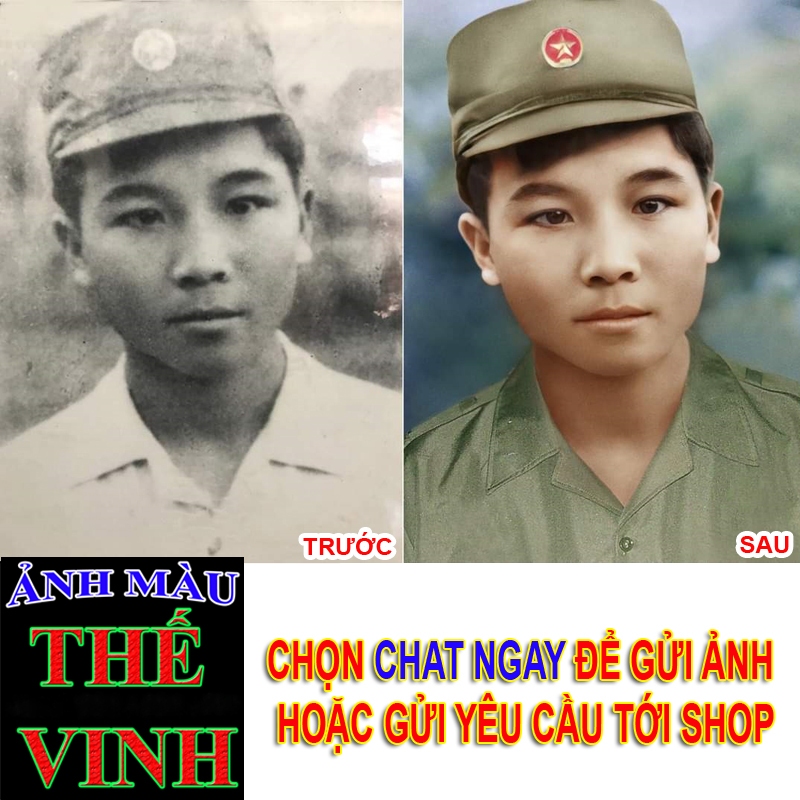 Phục Hồi Ảnh Cũ Online Tăng Nét Cho Ảnh Cũ Ảnh Chụp Qua Điện Thoại - Ảnh Màu Thế Vinh