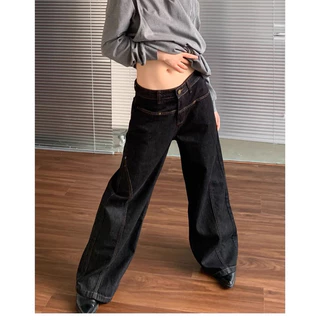 Varvet Quần Ống Rộng Baggy Retro Thời Trang Năng Động Cá Tính Unisex