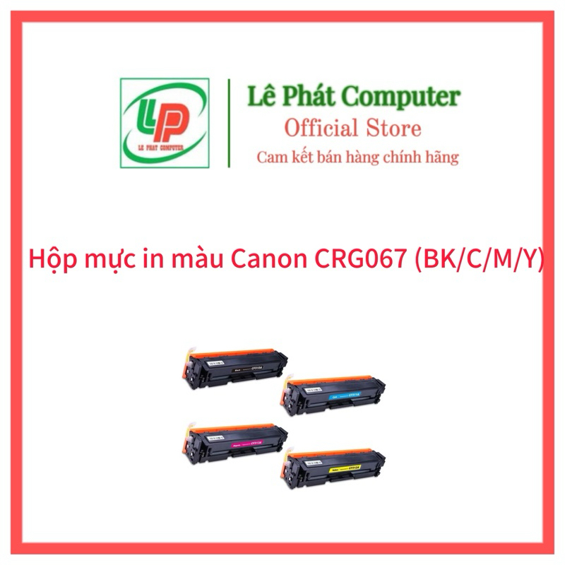 Hộp mực in màu CRG 067 (CRG045/CRG054/CF400A/CF540A) - KHÔNG CHÍP dùng ...
