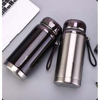 Bình giữ nhiệt inox 304 cao cấp,Bình nước giữ nhiệt nóng và lạnh có dây đeo và lưới lọc