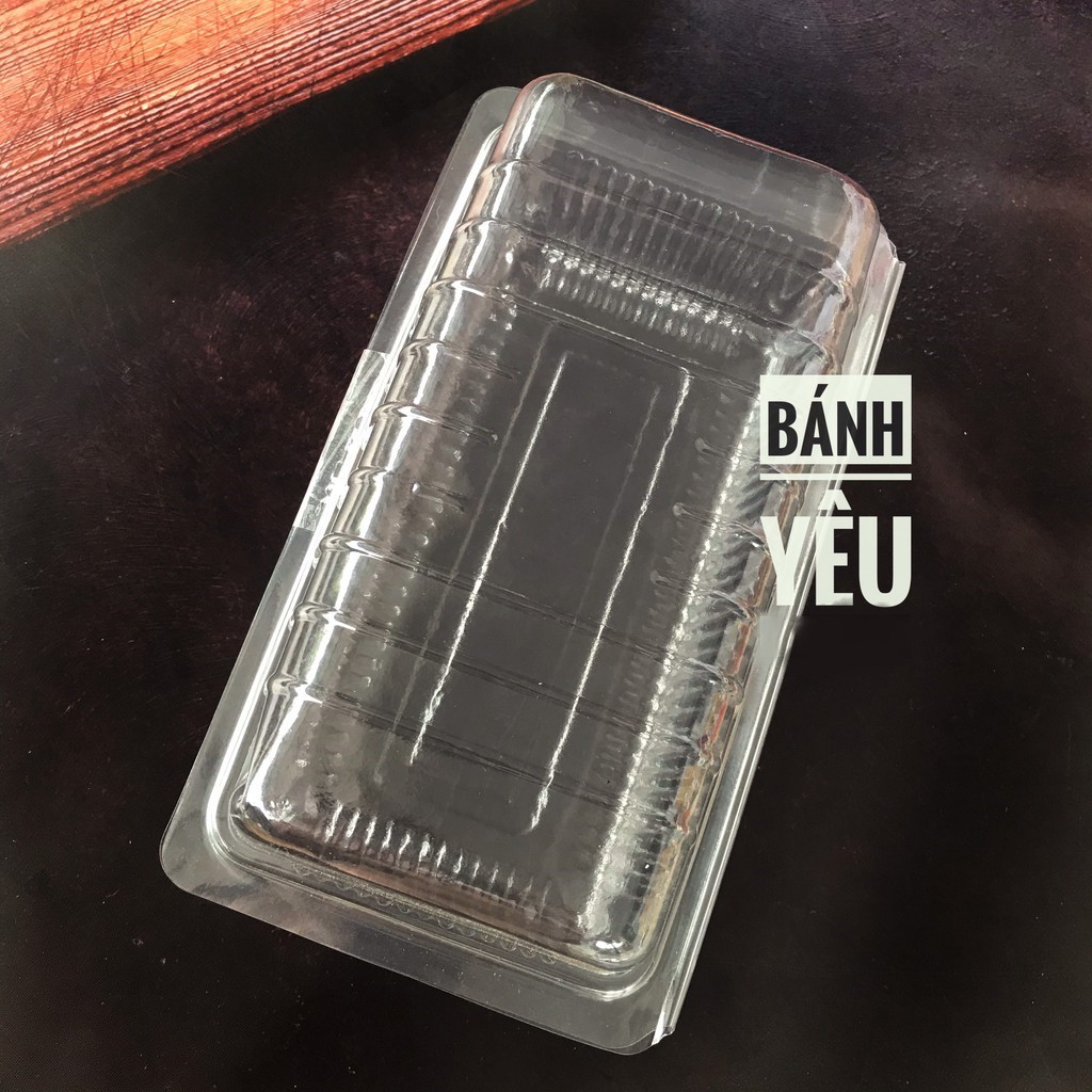 Hộp đựng bánh mì, bánh su, bông lan trứng muối, rau câu tự chọn-Bộ 10 hộp