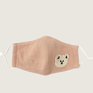 Khẩu trang xô muslin và vải nilen thoáng khí cho bé từ 1 tháng