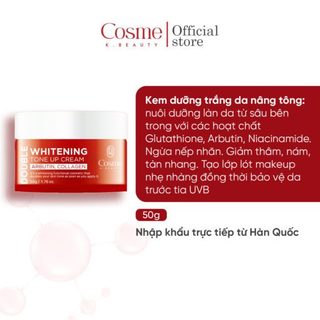 KEM DƯỠNG NGÀY COSME DOUBLE WHITENING TONE UP CREAM