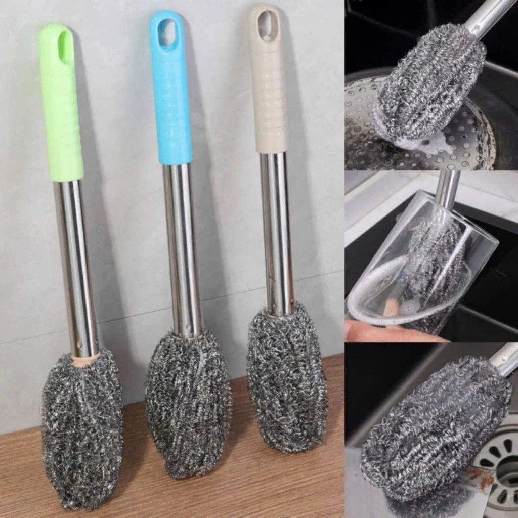 Chổi Cọ Nồi Cán Dài TDG - Cọ Xoong Inox 304 TDG Đa Năng Vệ Sinh Nhà Tắm ...