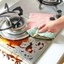 KHĂN LAU 2 MẶT, SET 5 Khăn Lau 2 mặt thấm hút nước đa năng - MA: KHALAU23568