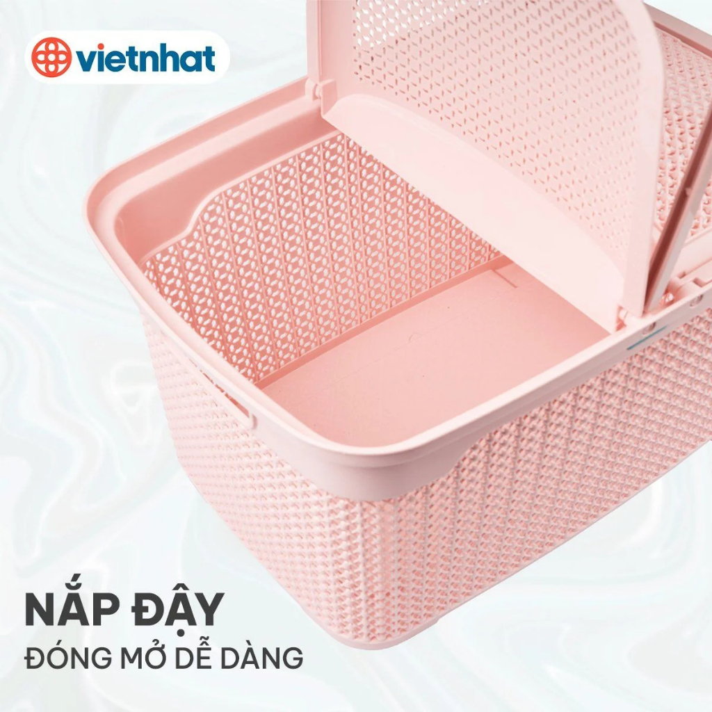 Làn nhựa đựng quần áo, Làn nhựa đi sinh, Làn nhựa chấm bi Hokori Chính Hãng Việt Nhật (mã 2609)