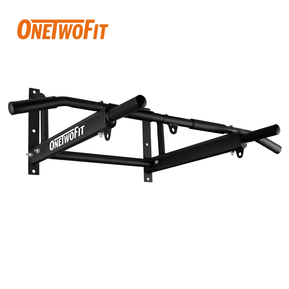 Ảnh OneTwoFit Xà đơn treo tường đa năng Wall Pull Up Bar Kích thước lớn Vật liệu dày được nâng cấp 1
