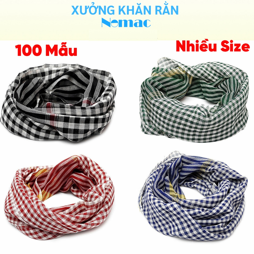 Khăn rằn Nam bộ truyền thống nhiều kích thước , nhiều màu / Khăn đi ...