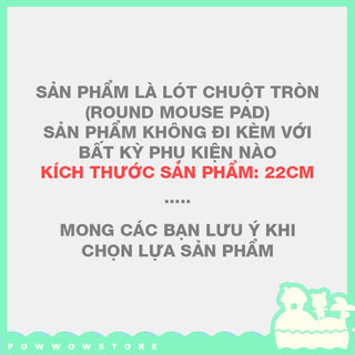 [Sẵn VN] 22*22*0.25cm Bàn Di Chuột / Lót Chuột Tròn Cao Su Vải Phong Cách Hoạ Tiết Nhân Vật Siêu Anh Hùng Superheroes