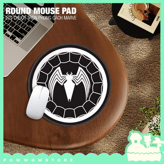 [Sẵn VN] 22*22*0.25cm Bàn Di Chuột / Lót Chuột Tròn Cao Su Vải Phong Cách Hoạ Tiết Nhân Vật Siêu Anh Hùng Superheroes