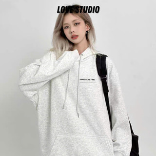 Áo Hoodie, Áo Sweater Nam Nữ ANNASALIKE Form rộng Unisex  Đơn Giản Nỉ cotton mịn Form Rộng Hàn Quốc