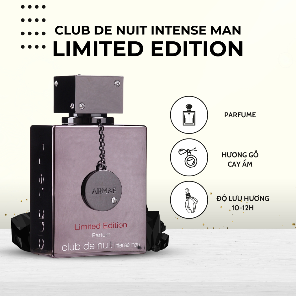 Nước Hoa Nam ARMAF Club de Nuit Intense Man Limited Edition Perfume 105ml | BigBuy360 - bigbuy360.vn