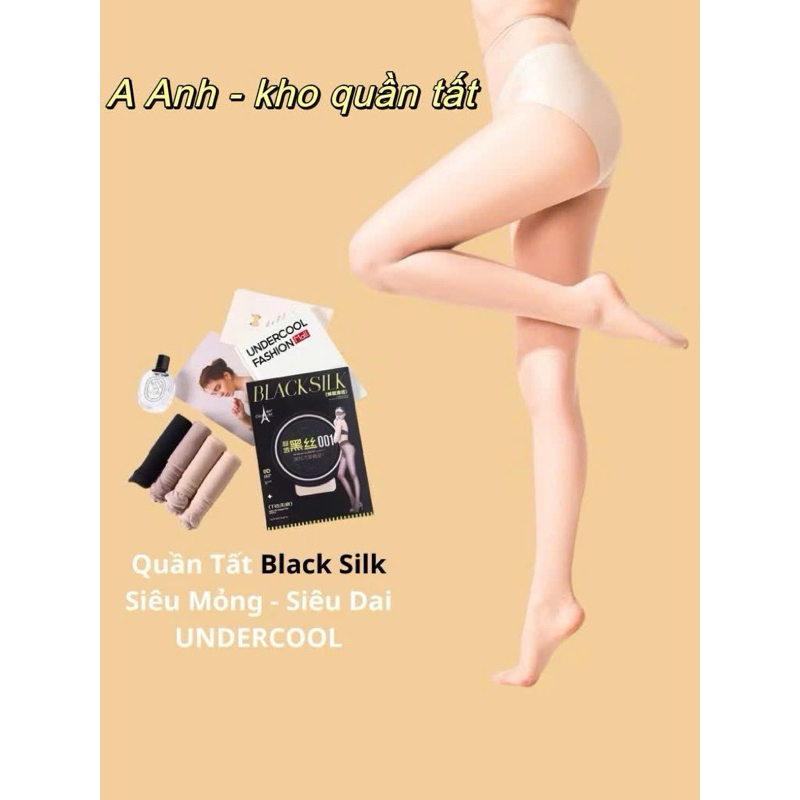Quần tất blacskin 2 màu đen - da