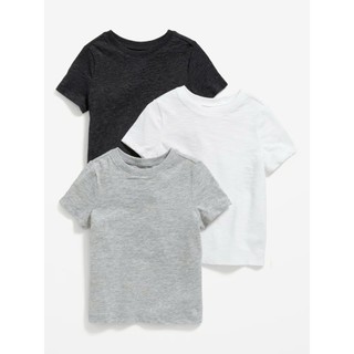(XẢ KHO) Combo 3 áo phông cộc tay cho bé màu trắng,kem và đen vải cotton thấm hút mồ hôi hàng VNXK của OLD NAVY
