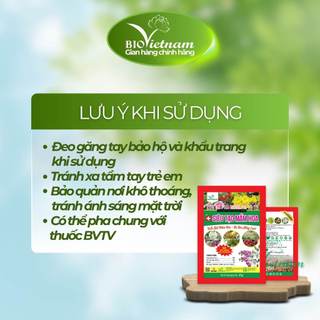 Phân bón sinh học SIÊU TẠO MẦM HOA 25g tạo mầm hoa khỏe, ra hoa đồng loạt, hạn chế rụng hoa với sức mạnh | BIO VIỆT NAM
