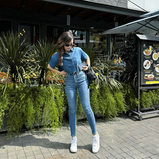 MIDDUA - JN201Skinny jean có túi
