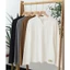 Áo Thun Nam Tay Dài Chất Vải Cotton Xếp Gân Mềm Mịn Chống Nhăn Phong Cách Hàn Quốc