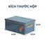 Hộp đựng đồ không ngăn sap xep tu quan ao luôn gọn gàng, HỘP VẢI ĐỰNG QUẦN ÁO - HOP7423