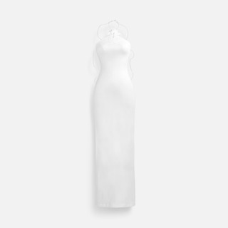 [Deal Độc Quyền] Đầm Dài Nữ Halter Goddess, Chất Vải Thun Rip Lạnh Thoải Mái, WDD070 SOME HOW STORE