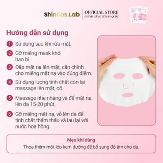 MẶT NẠ CAO CẤP COLLAGEN CHỐNG LÃO HÓA SHINCOS.LAB COLLAGEN MASK PACK