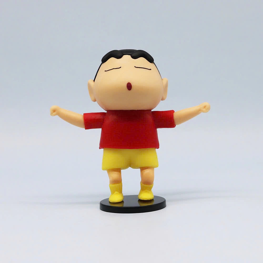 Set 6 MÔ HÌNH Hộp Crayon Shin Chan Cậu Bé Bút Chì Mô Hình Nhân Vật Shin Ủn Mông Dễ Thương-Đồ Chơi PUKAPI