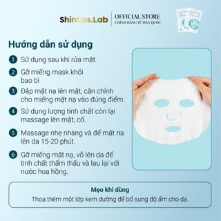 MẶT NẠ CAO CẤP CẤP ẨM ĐA TẦNG HYALURONIC ACID SHINCOS.LAB HYALURONIC ACID MASK PACK